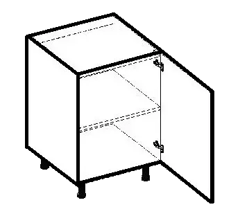 Base Cabinet - 1 Door